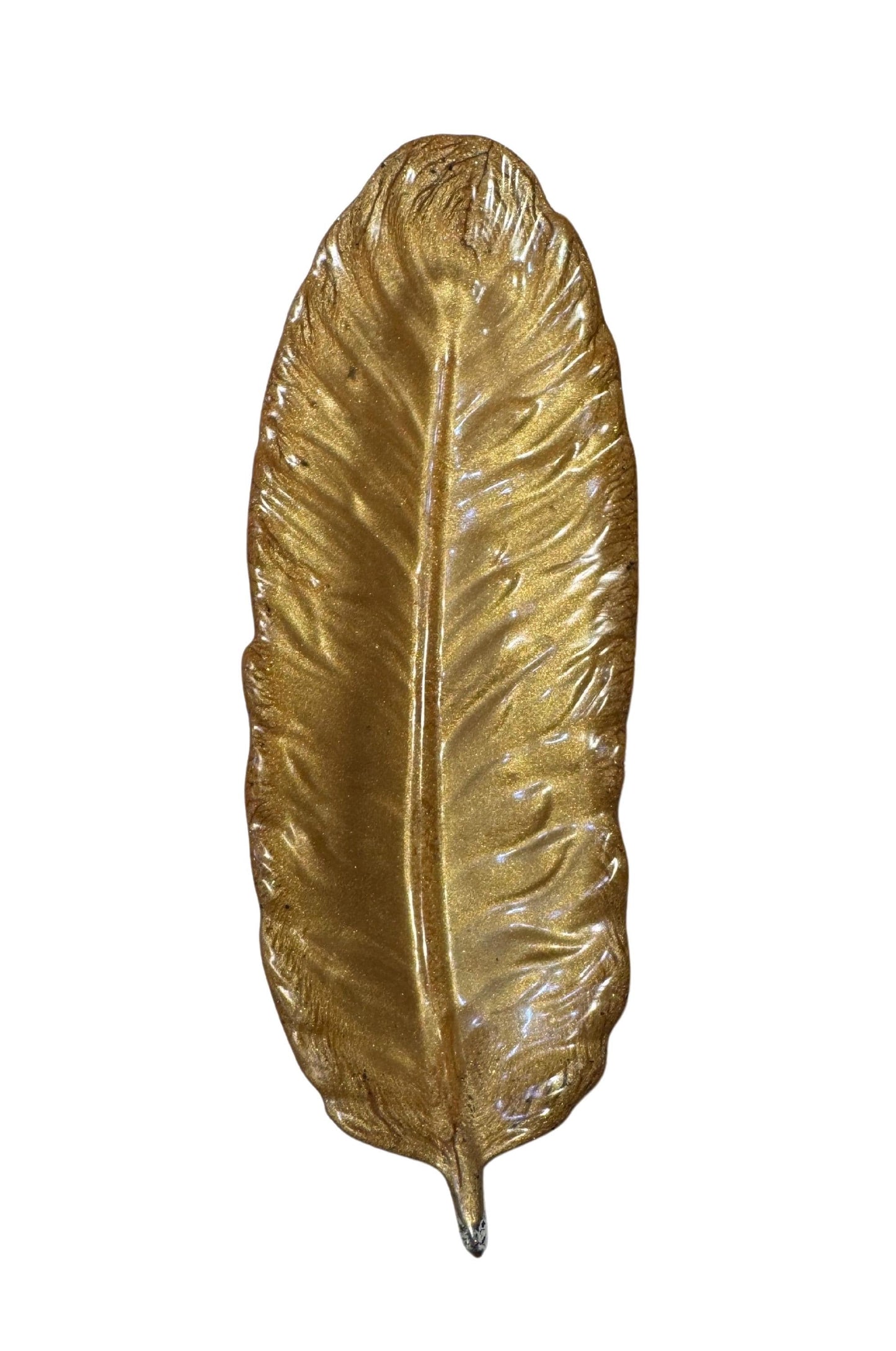 Epoxy Resin Tray - Feather Shape