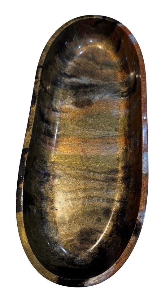 Epoxy Resin Dish - Oval/Irregular Shape (L)