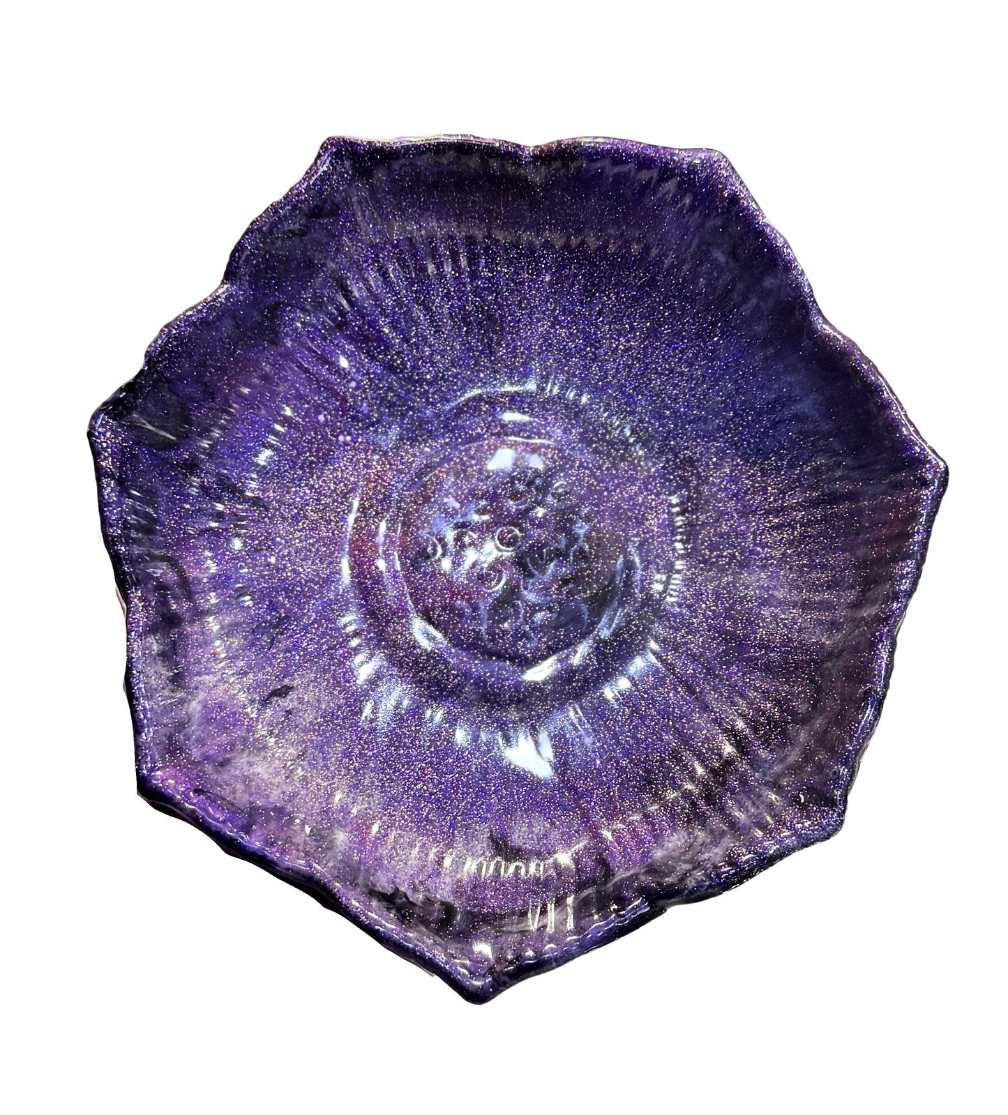 Epoxy Resin Dish - Lotus Flower