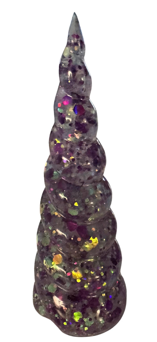 Epoxy Resin Ring Holder - Unicorn Horn