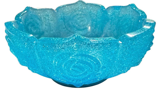 Epoxy Resin Bowl - Lotus Flower