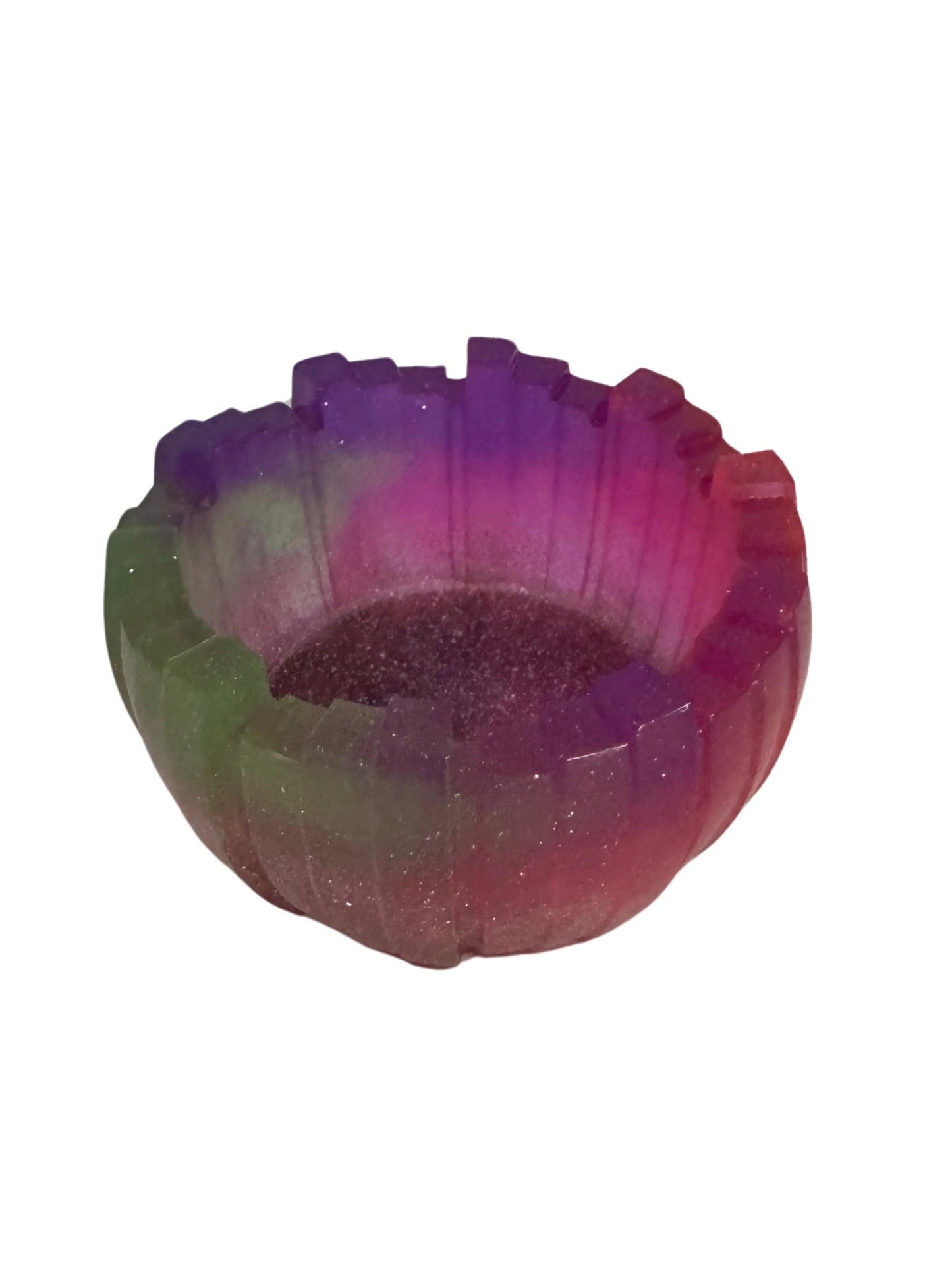Epoxy Resin Bowl - Jagged Edge