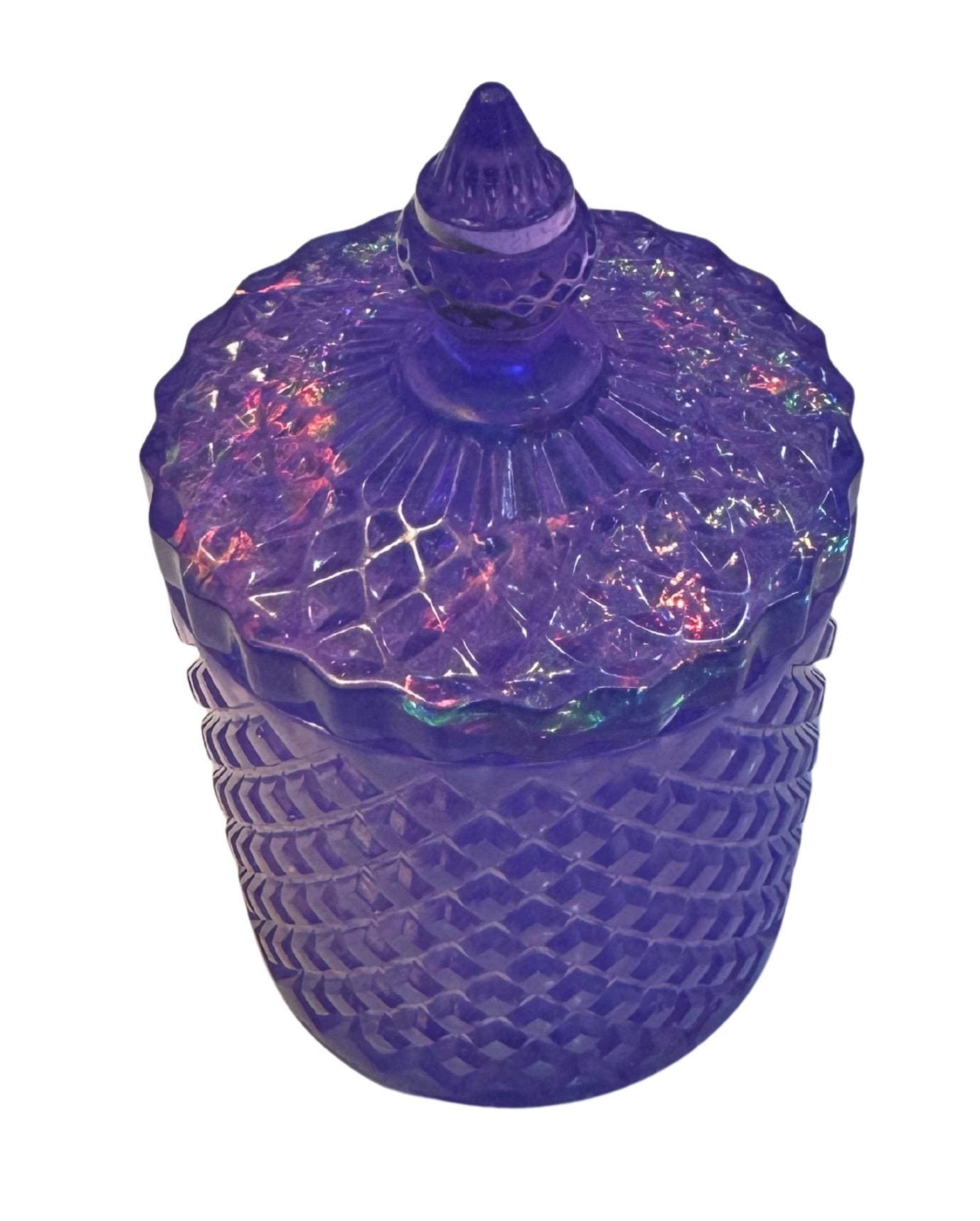 Epoxy Resin Container - Diamond Pattern