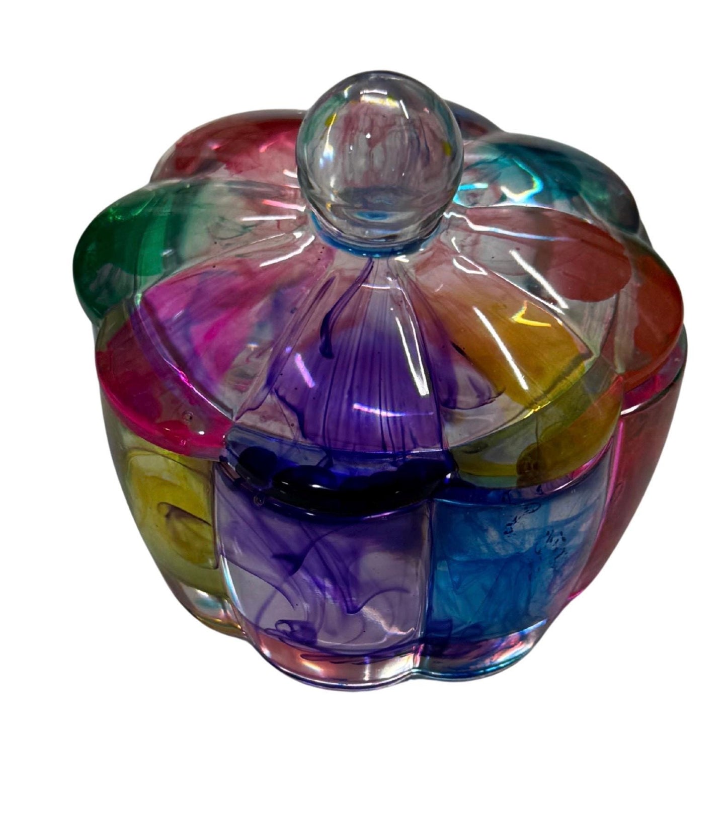 Epoxy Resin Container - Flower Shape