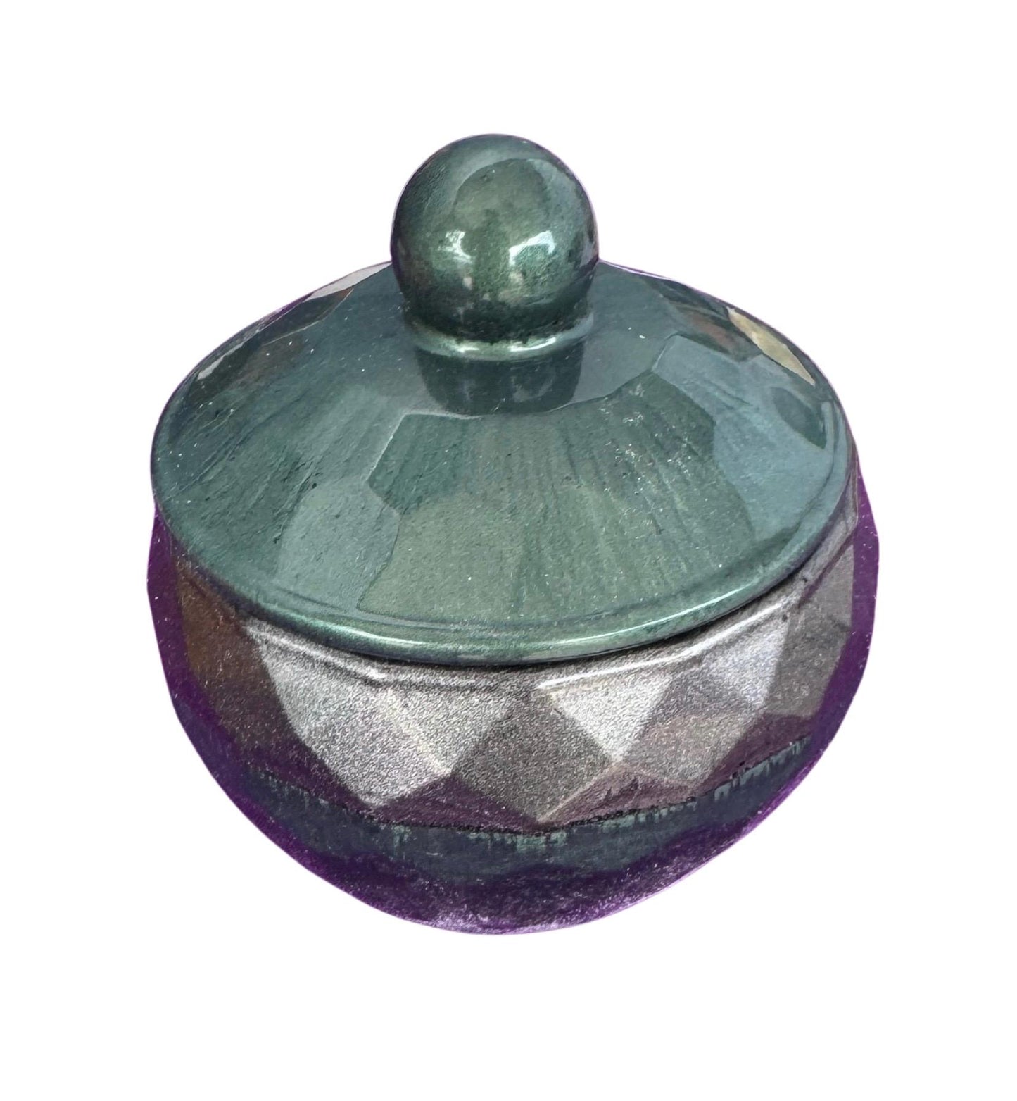 Epoxy Resin Container - Faceted