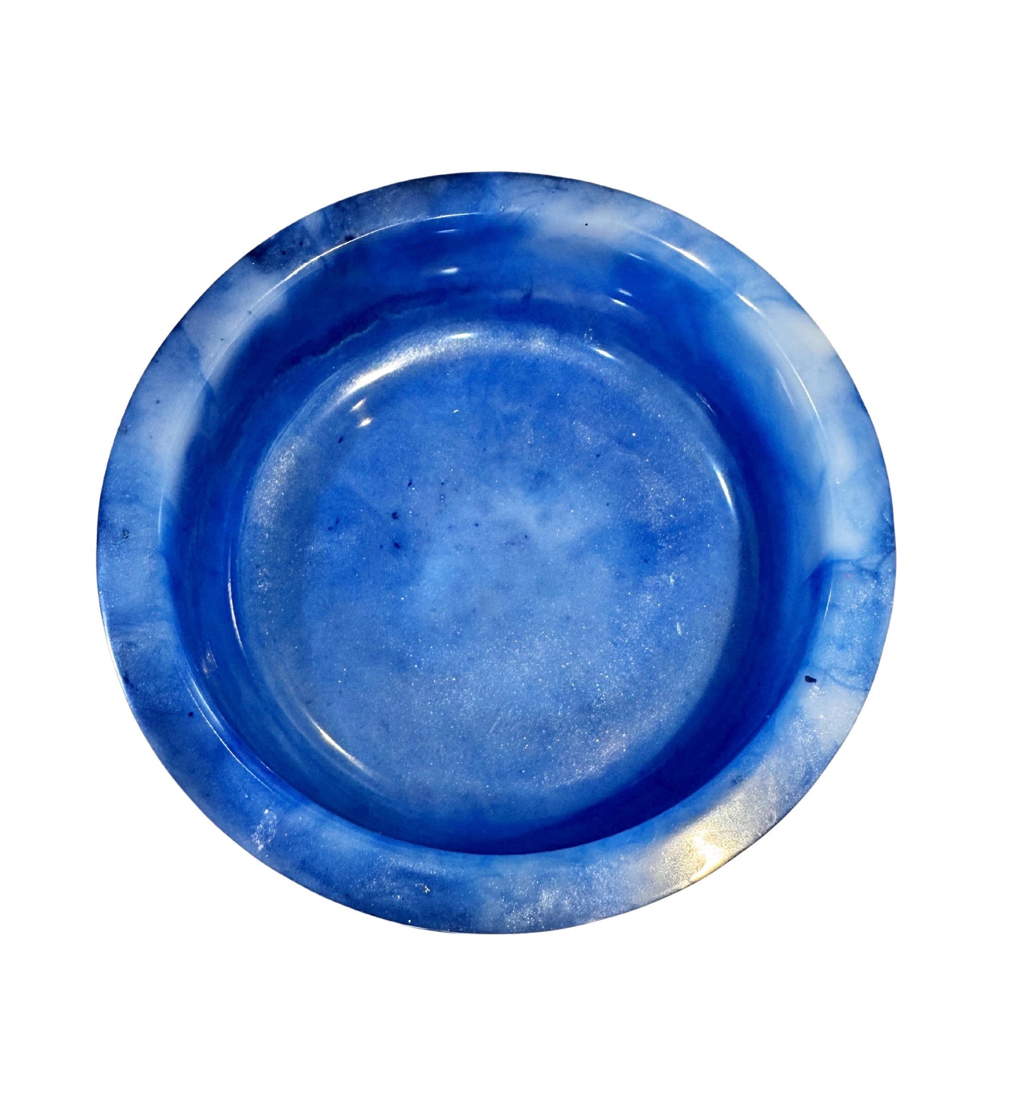 Epoxy Resin Bowl - Diamond Pattern
