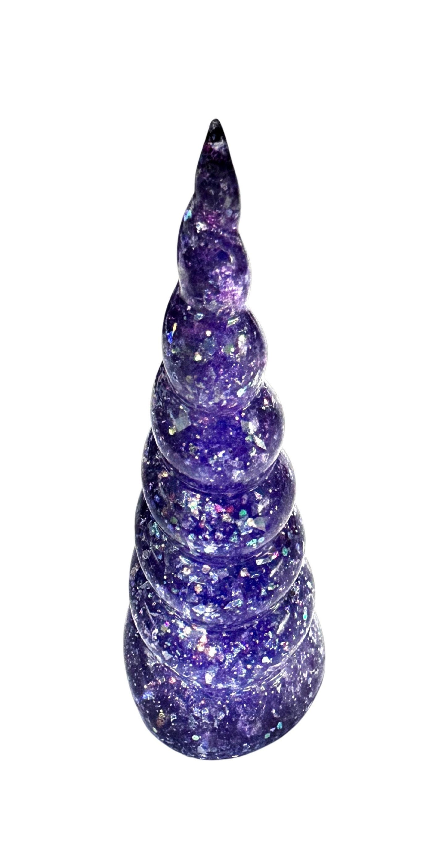 Epoxy Resin Ring Holder - Unicorn Horn