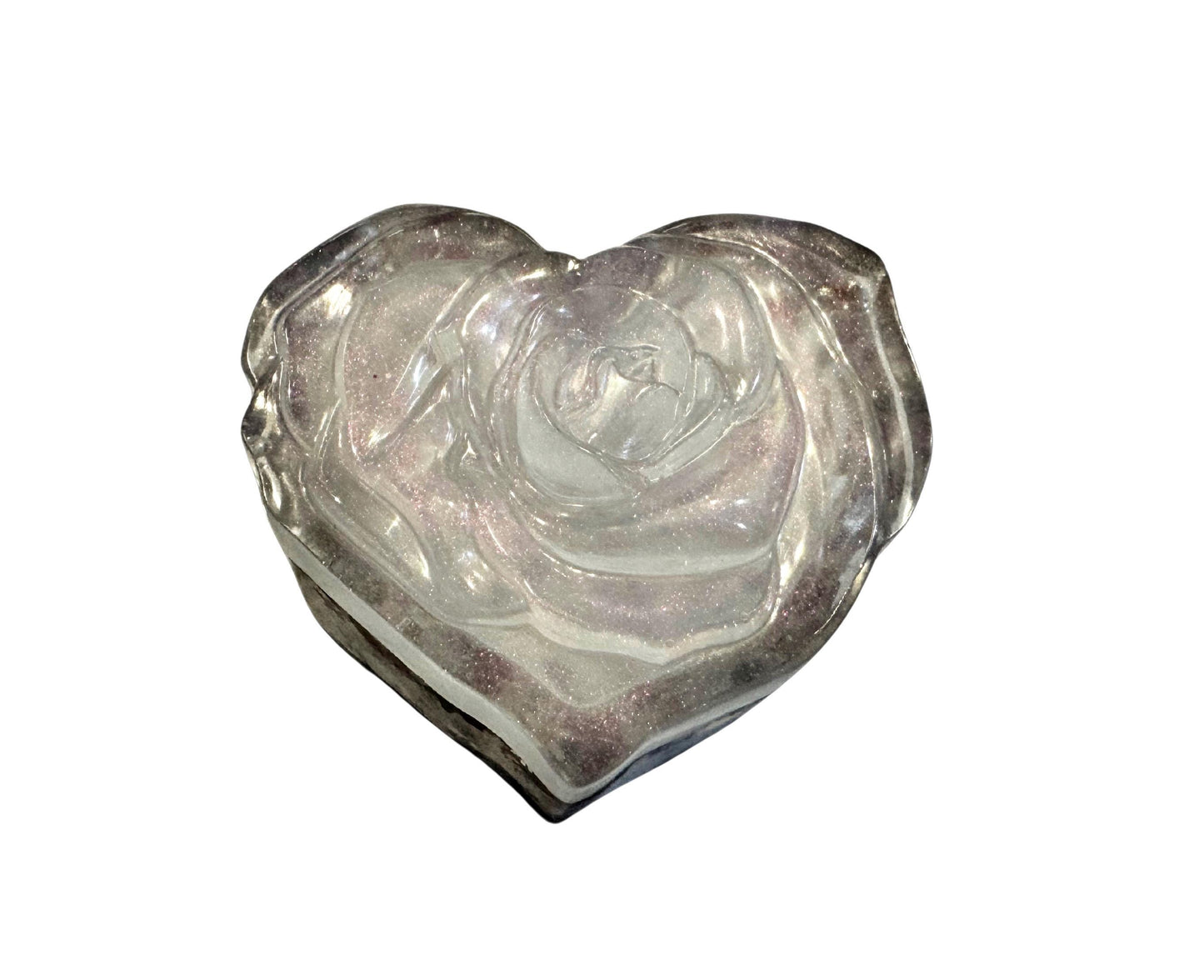 Epoxy Resin Container - Heart Shape