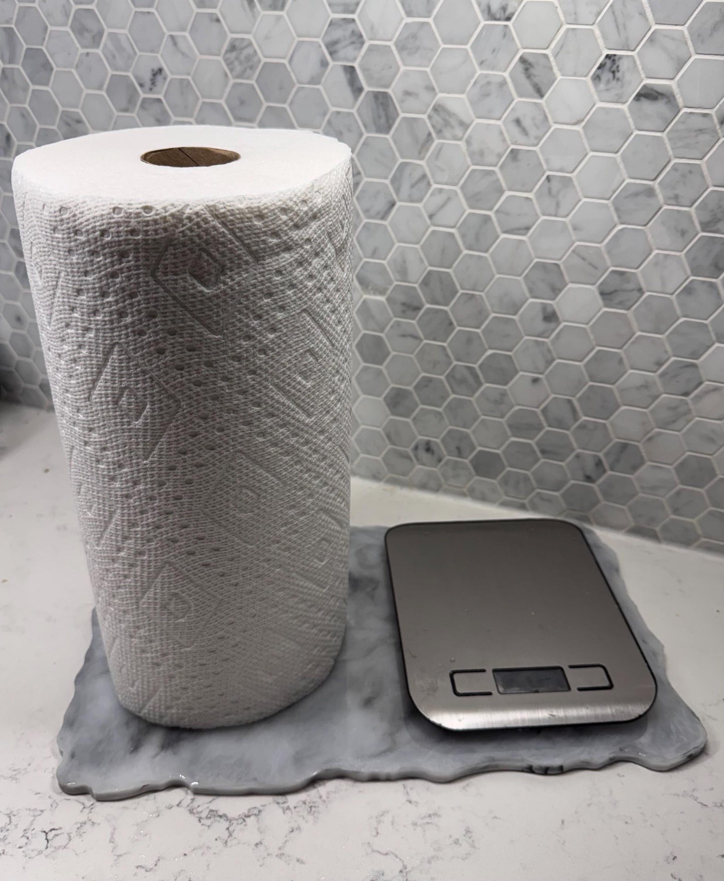 Epoxy Resin Paper Towel Holder / Tray