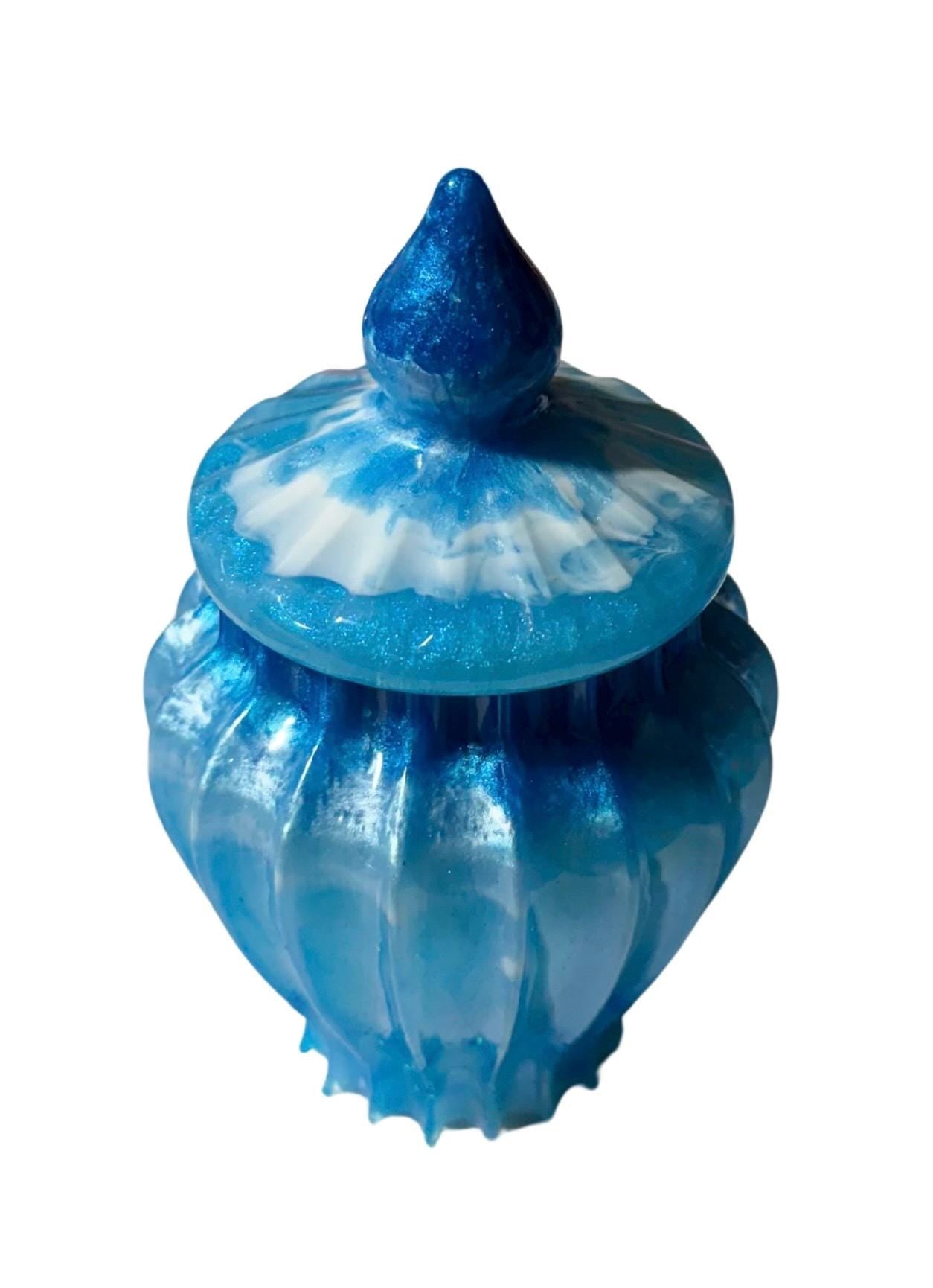Epoxy Resin Container - Vintage Design