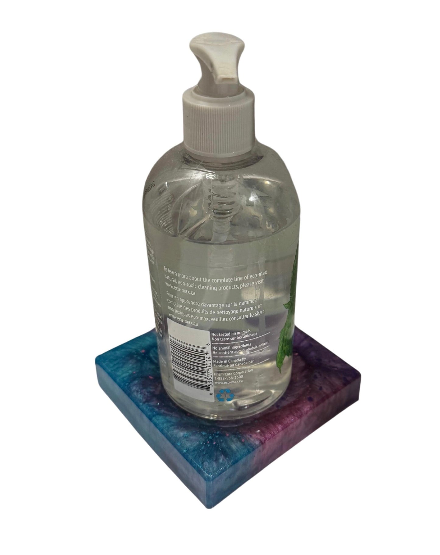 Epoxy Resin Soap Dispenser Tray - Square