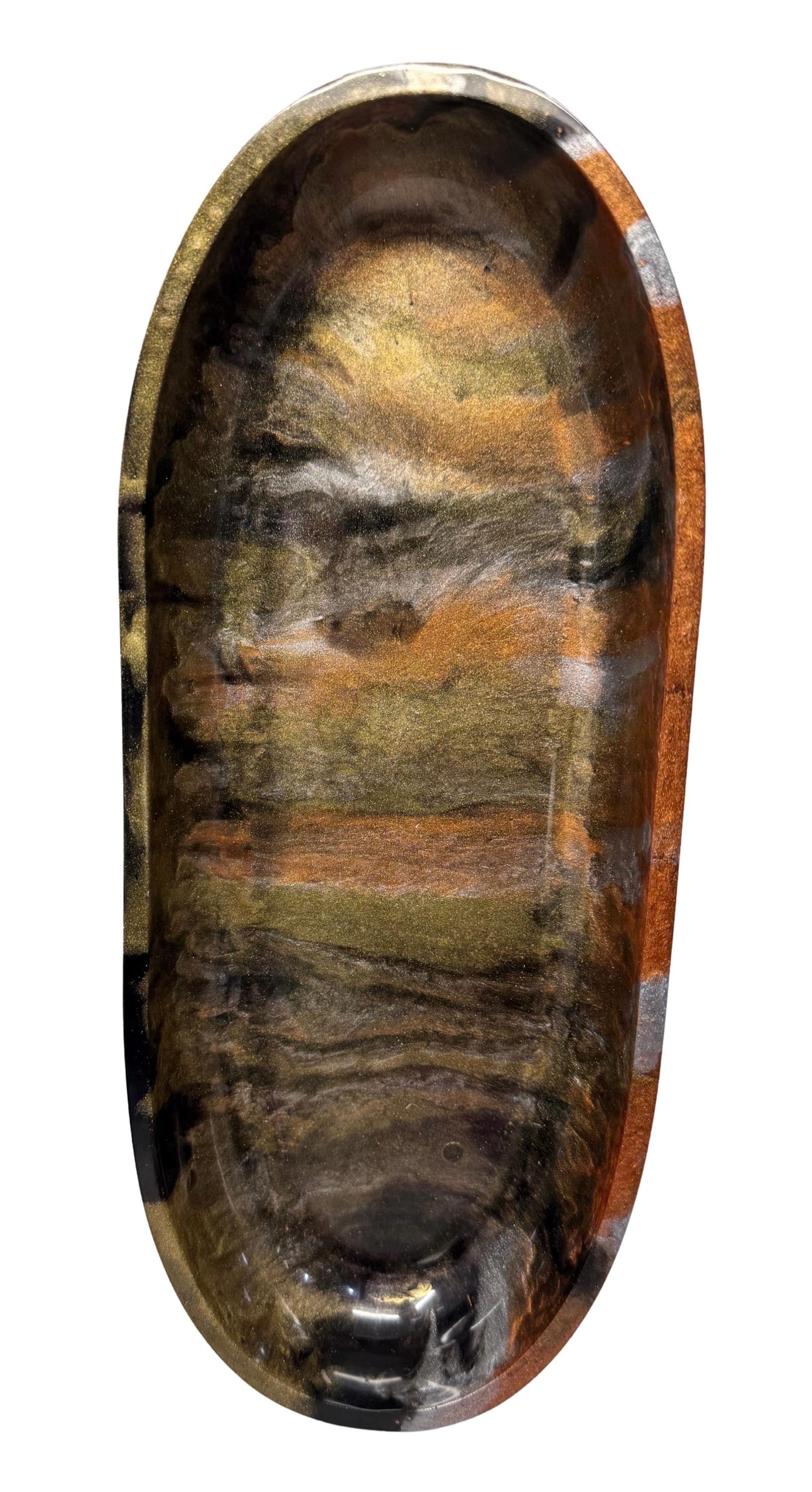 Epoxy Resin Dish - Oval/Irregular Shape (L)