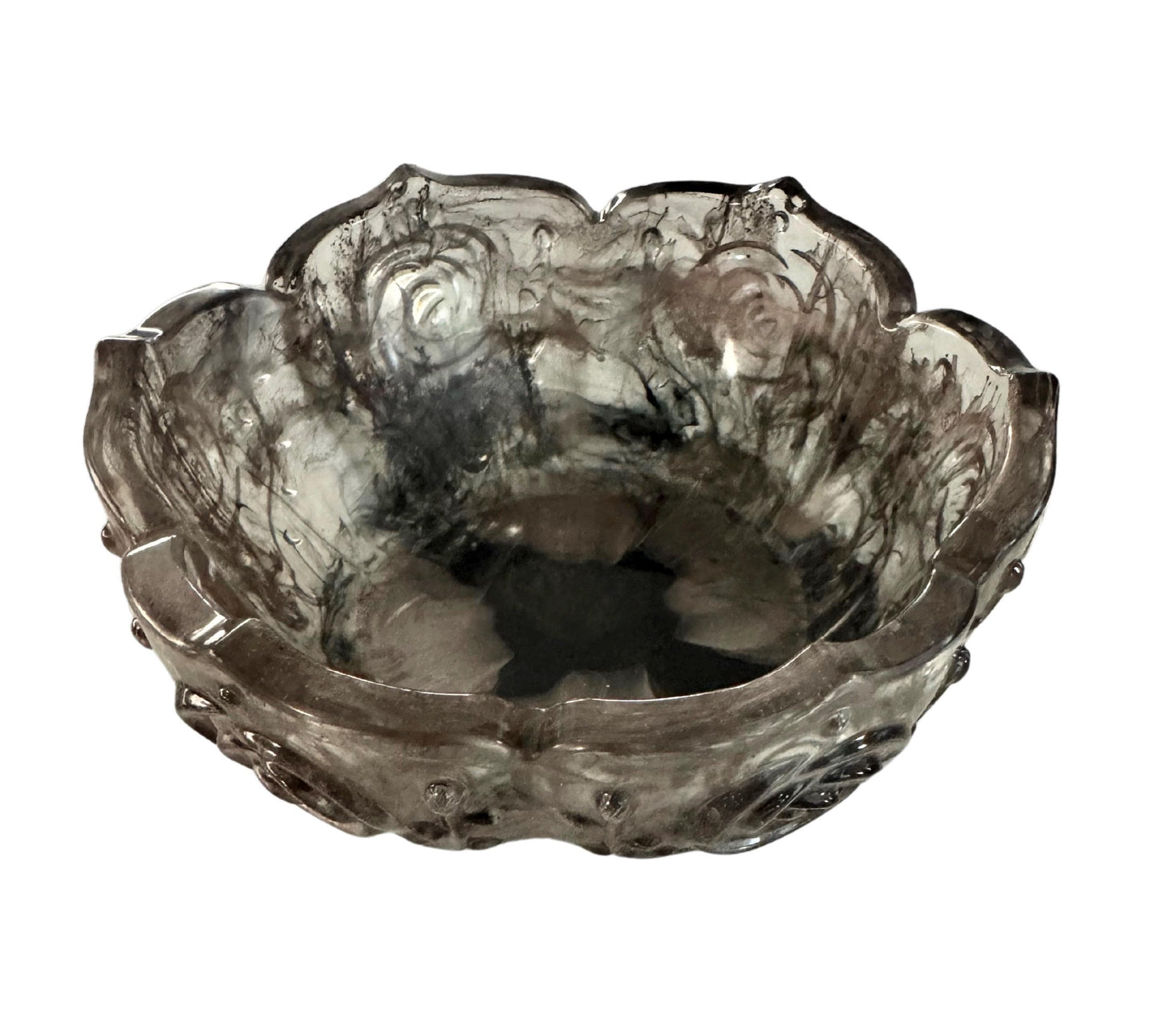 Epoxy Resin Bowl - Lotus Flower