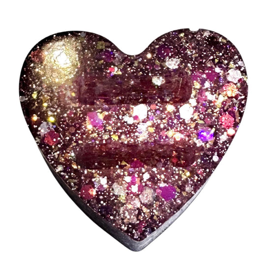 Epoxy Resin Ring Display Holder - Heart, Round, Square, Hex