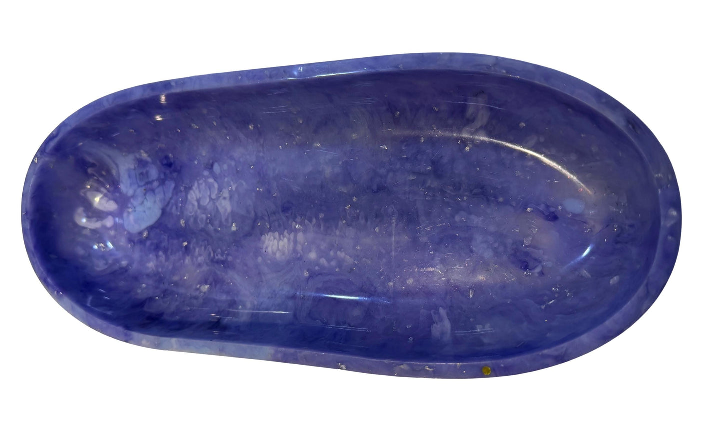 Epoxy Resin Dish - Oval/Irregular Shape (L)