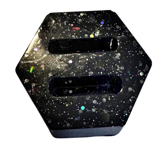 Epoxy Resin Ring Display Holder - Heart, Round, Square, Hex