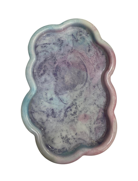 Epoxy Resin Tray - Cloud Shape
