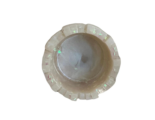 Epoxy Resin Bowl - Jagged Edge