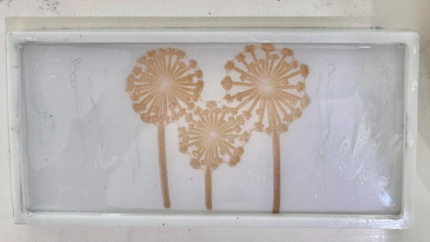 Epoxy Resin Tray - Rectangular (L)