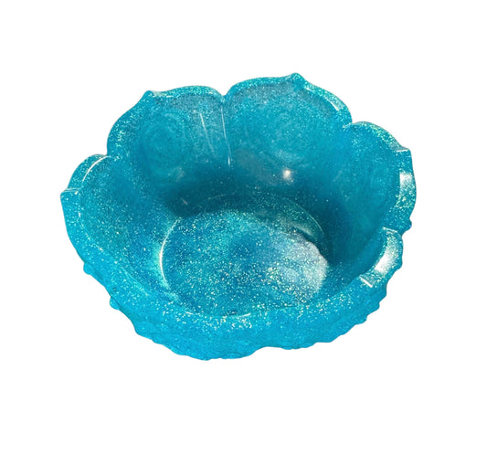 Epoxy Resin Bowl - Lotus Flower