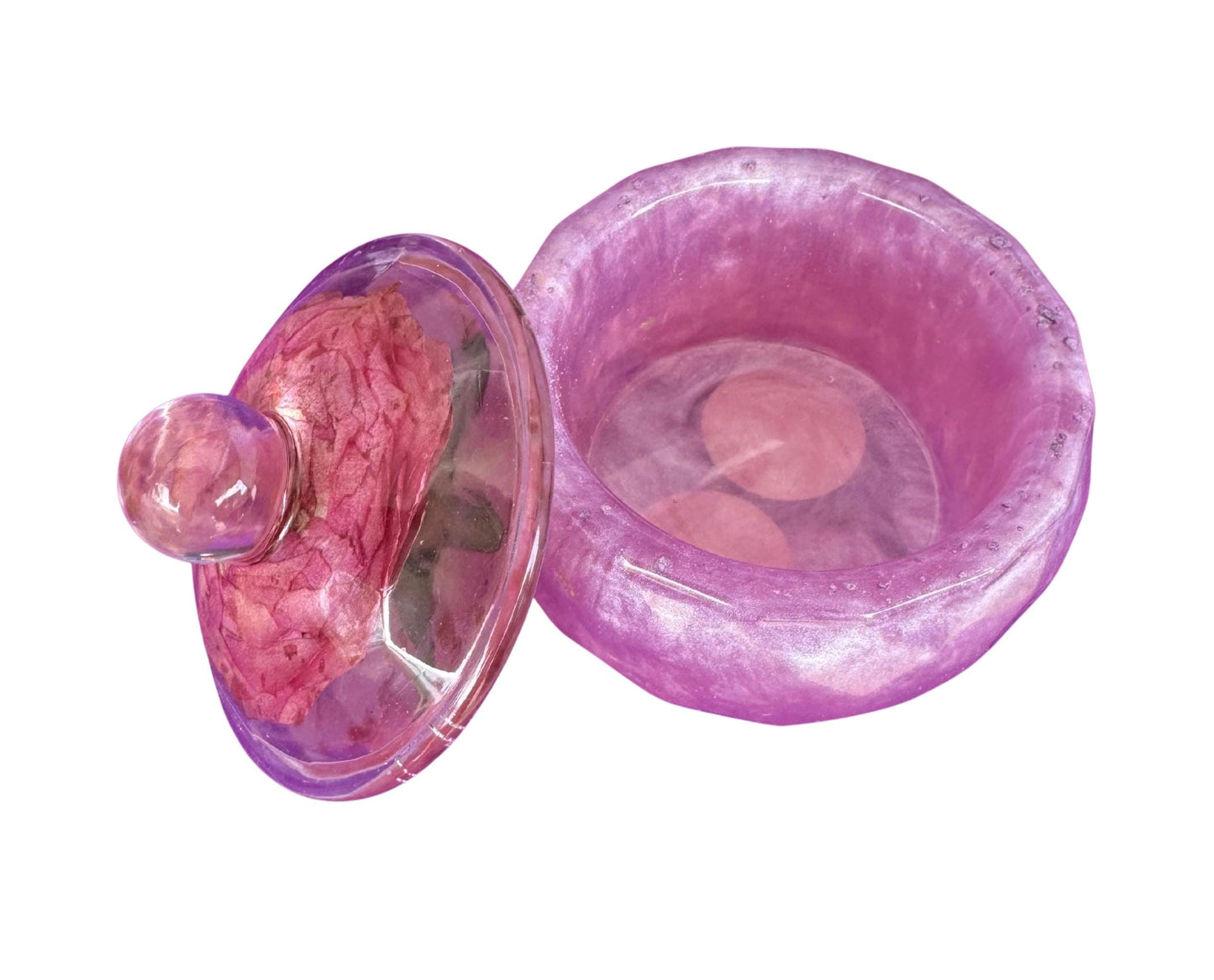 Epoxy Resin Container - Faceted