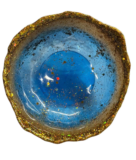 Epoxy Resin Bowl - Funky Shape