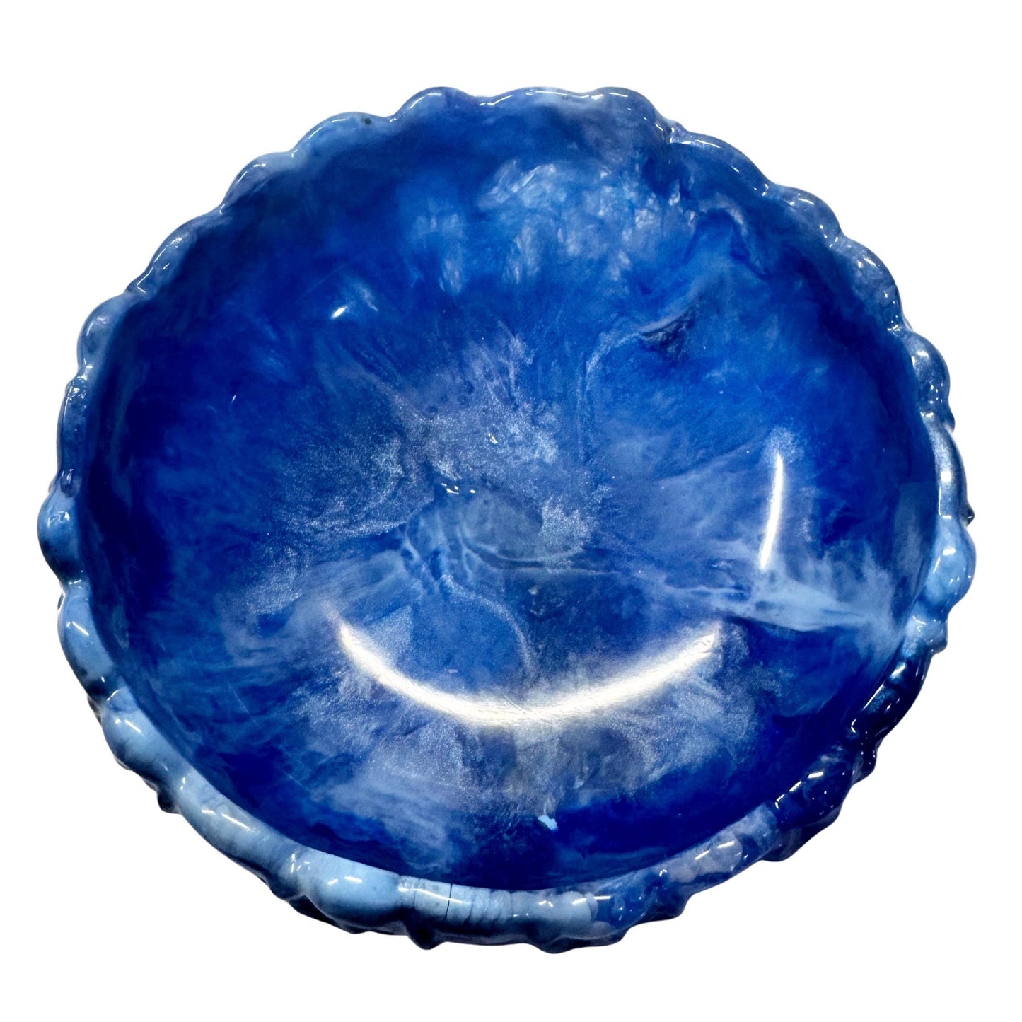 Epoxy Resin Bowl - Rose Pattern