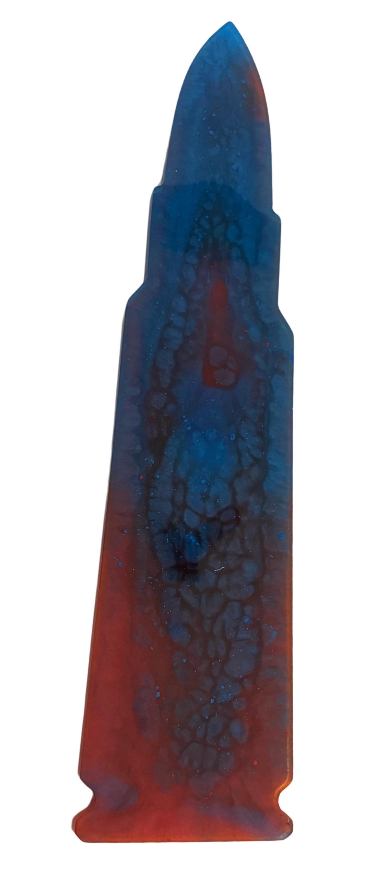 Epoxy Resin Charcuterie Board - Bullet Shape (XL)