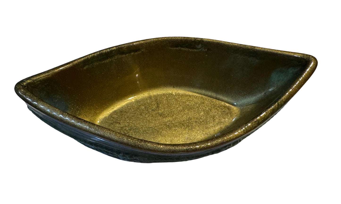 Epoxy Resin Dish - Boat Shape