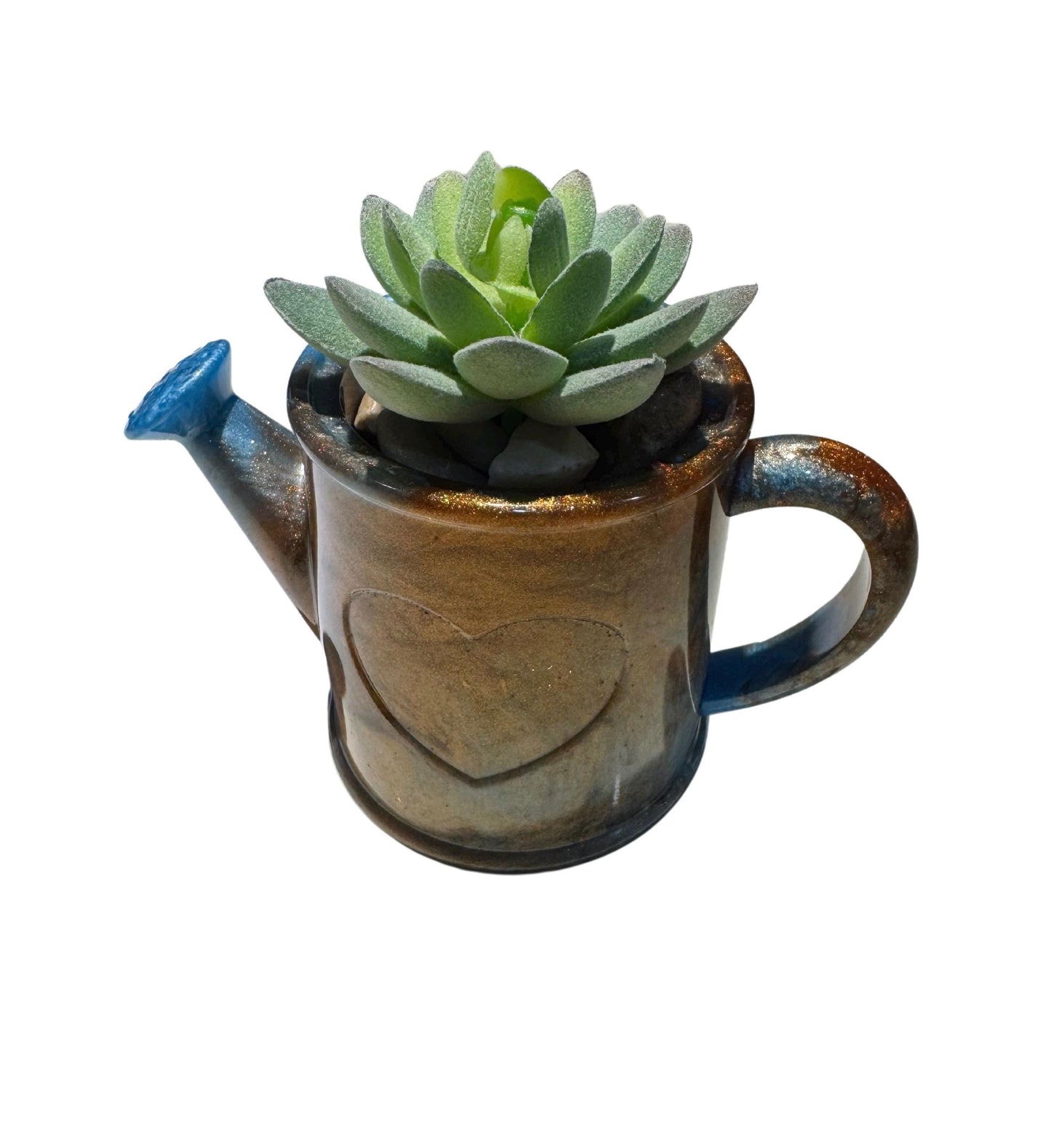 Epoxy Resin Planter - Watering Can